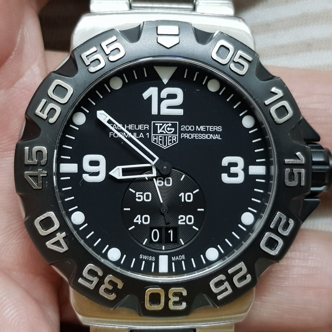 Tag Heuer F1 WAH 1010 Grande Date Quartz Luxury Watches on Carousell