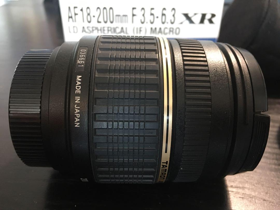 Tamron AF 18-200mm F/3.5-6.3 XR Di II LD Aspherical (IF) Macro