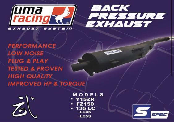 Uma Racing Pipe Motorcycles Motorcycle Accessories On Carousell