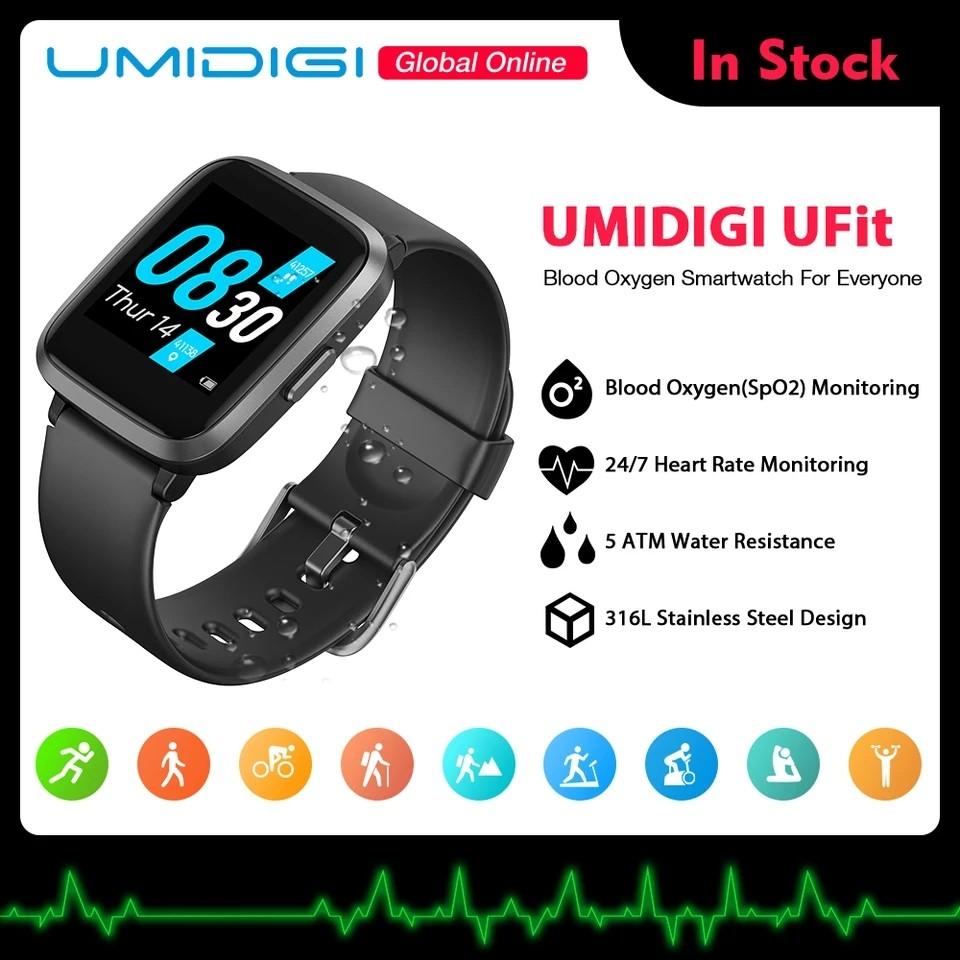 UMIDIGI UFit smartwatch with SpO2 monitor will be unveiled on March 16 -  Gizmochina