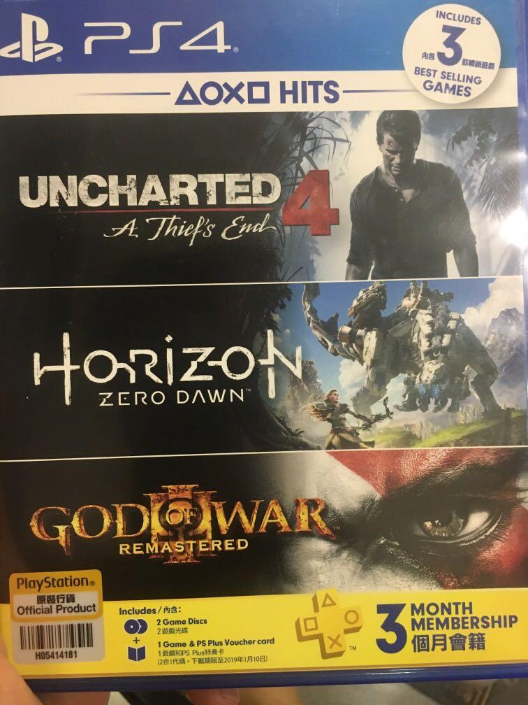 Uncharted 4 And Horizon Zero Dawn Toys Games Video Gaming Video Games On Carousell