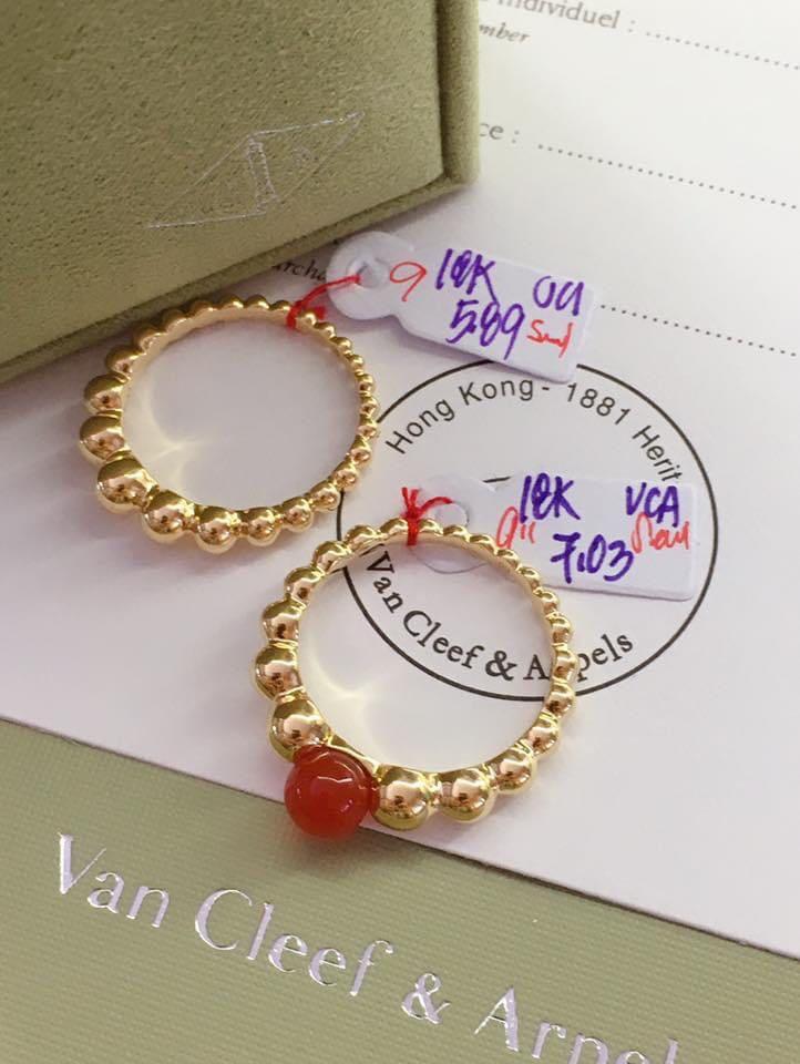 Vca perlee ring price sales