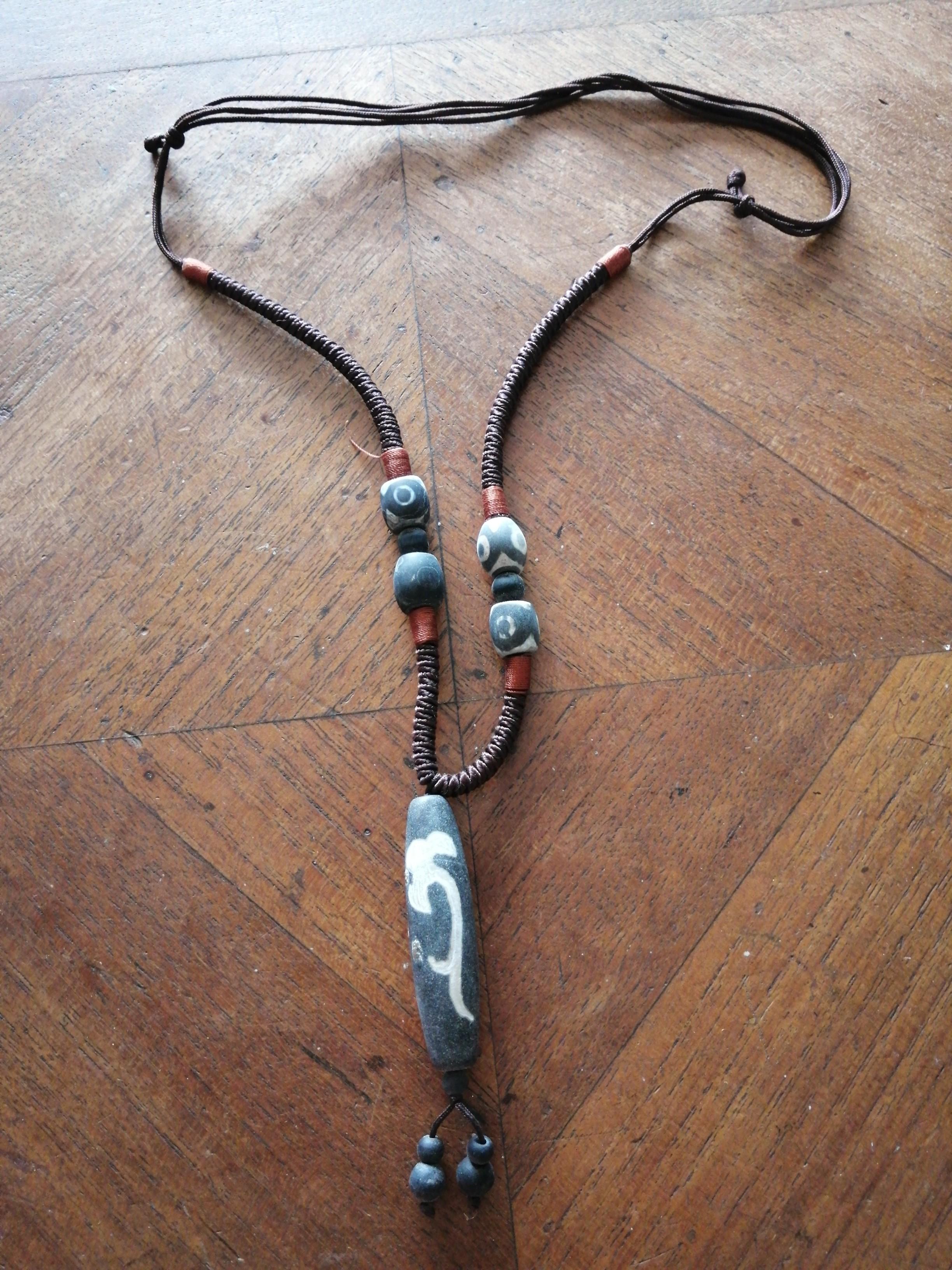 PURPLE WHALE Tibetan Buddhist Prayer Mala 108 Natural Wood Beads Necklace  or Bracelet (6mm) | Amazon.com