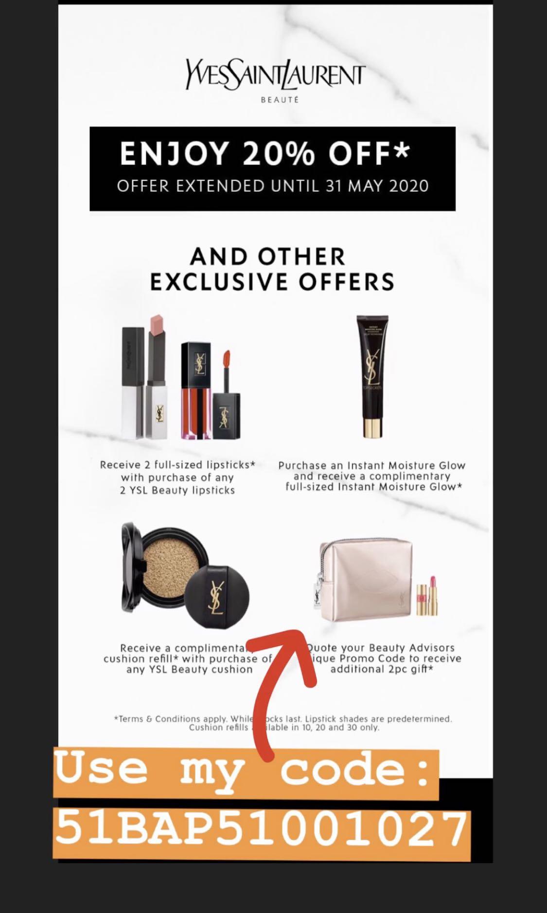 Full Glam Ysl Cracker Gift Set Promo Code Ysl Beauty Discount