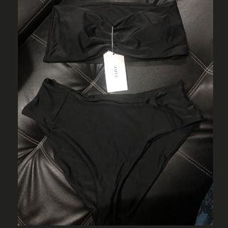 Sale: 360 Zaful Swim Black Highwaisted bikini