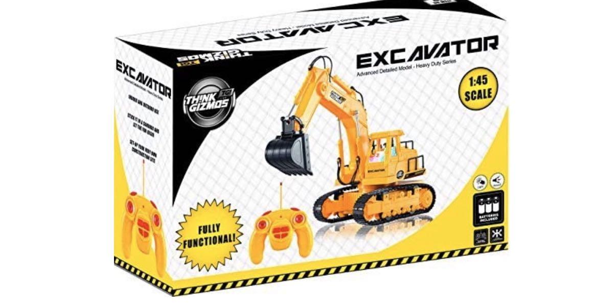 remote control toy excavator