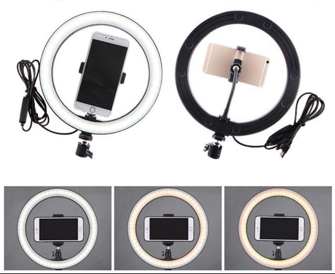 Sale!!!26cm-10inches ringlight (Category: Lighting) located in San Juan City. Submitted by dollmac (Listing ID 1008838522, Image 1). Description: now on sale!!! complete set from 1000.