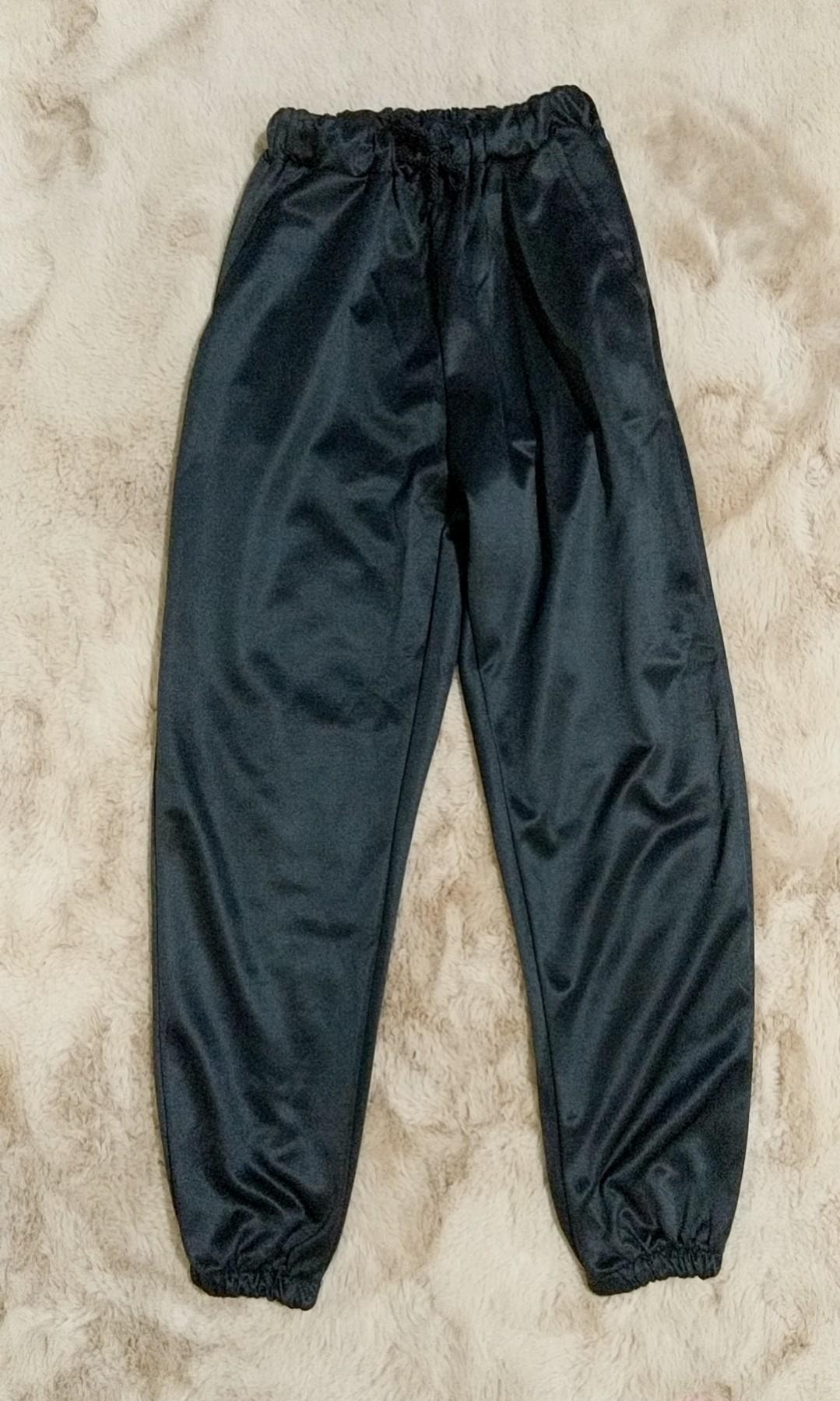 silky track pants