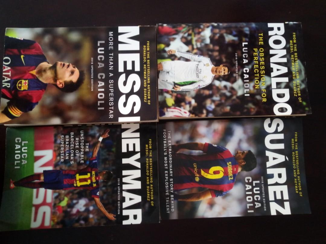 4 famous footballer autobiographies, Hobbies & Toys, Books & Magazines ...
