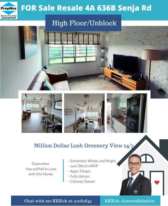 636c Senja Road Senja Parc View, Property, For Sale, HDB on Carousell
