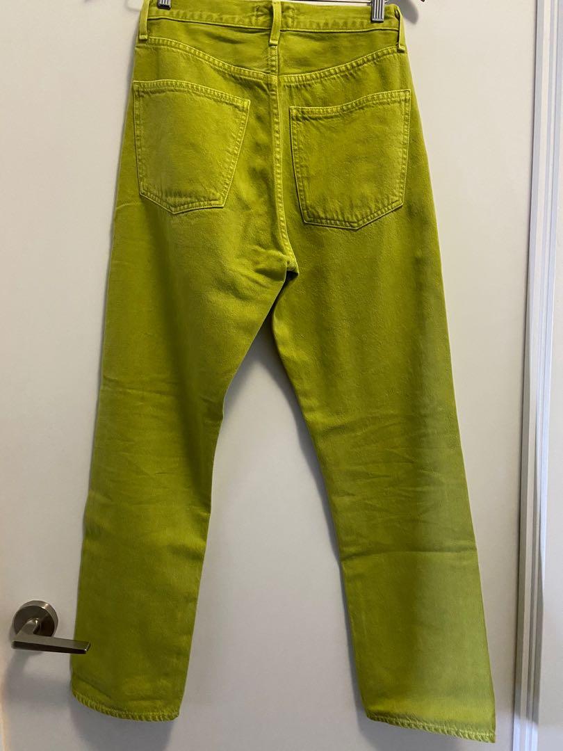 Agolde green jeans clearance