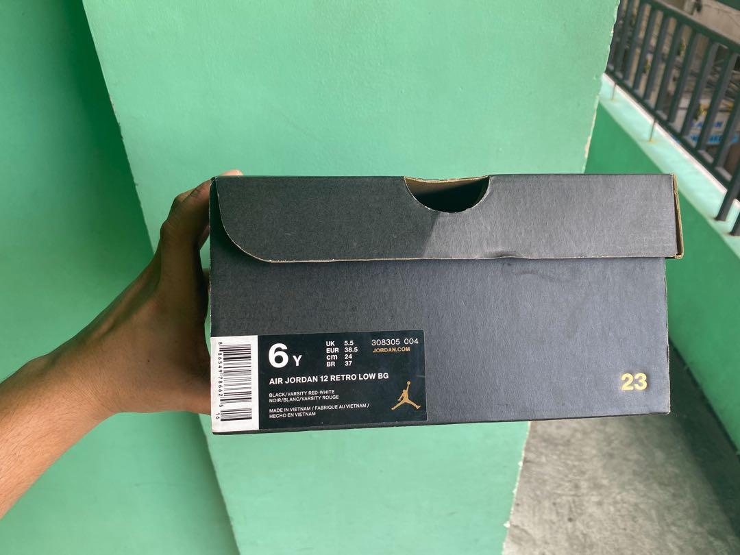 jordan 12 6y