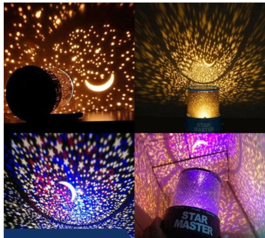 Colourful Star Projector Light Master LED Starry Night Sky Projector Kids Lamp 