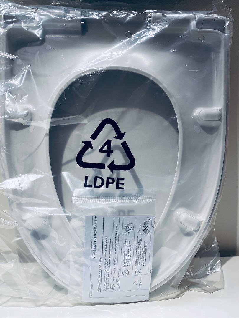 American Standard Toilet Seat & Cover (Soft Closing), Furniture & Home