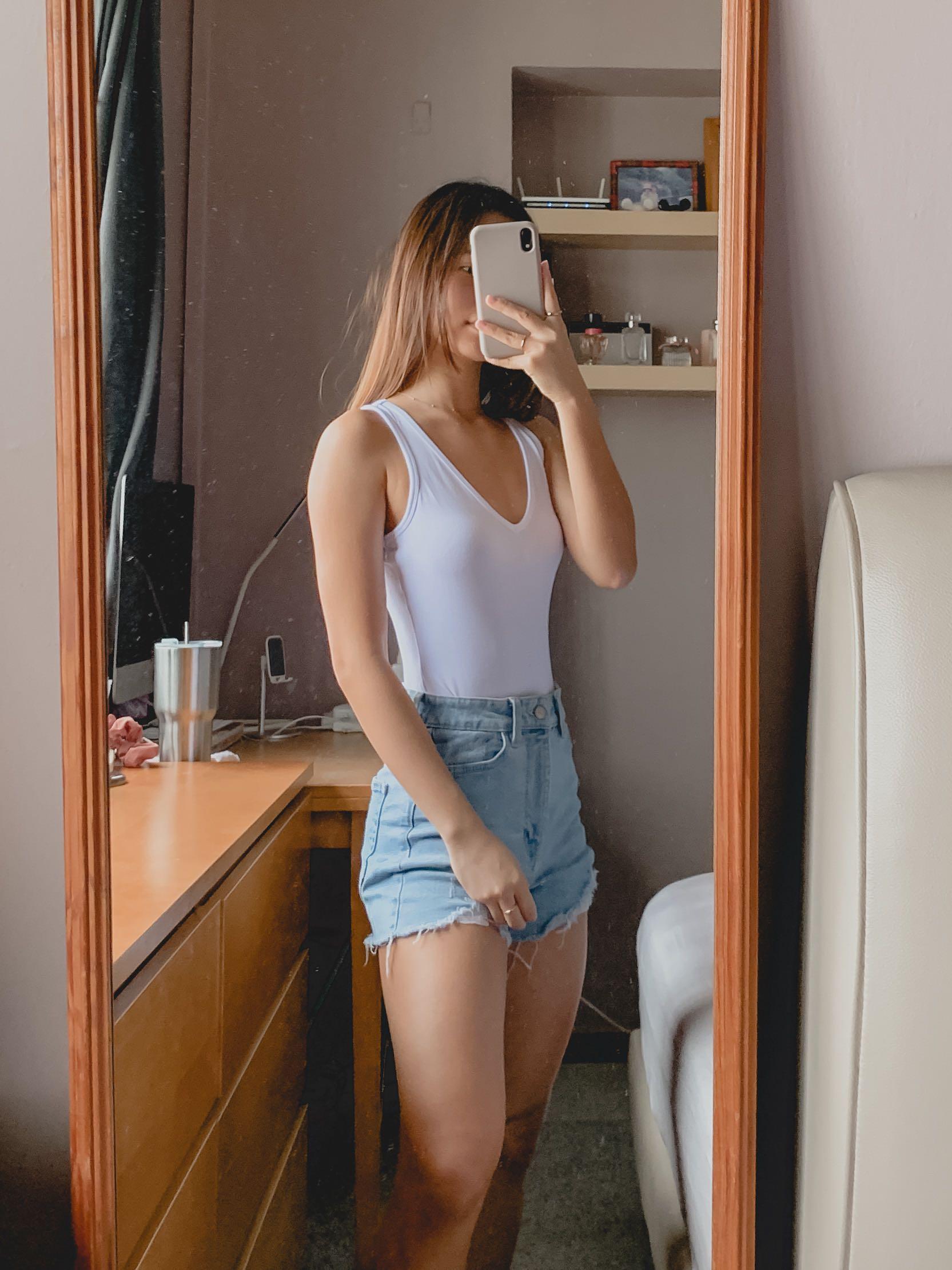 asos white bodysuit