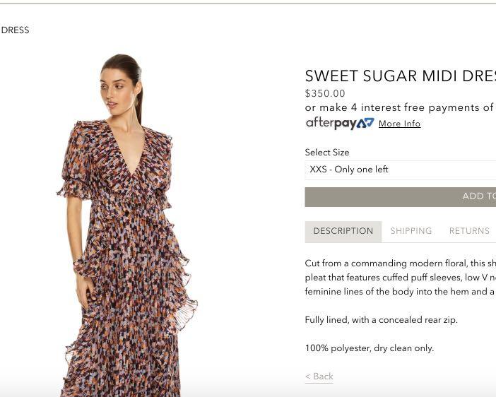 Sweet sugar midi dress talulah sale