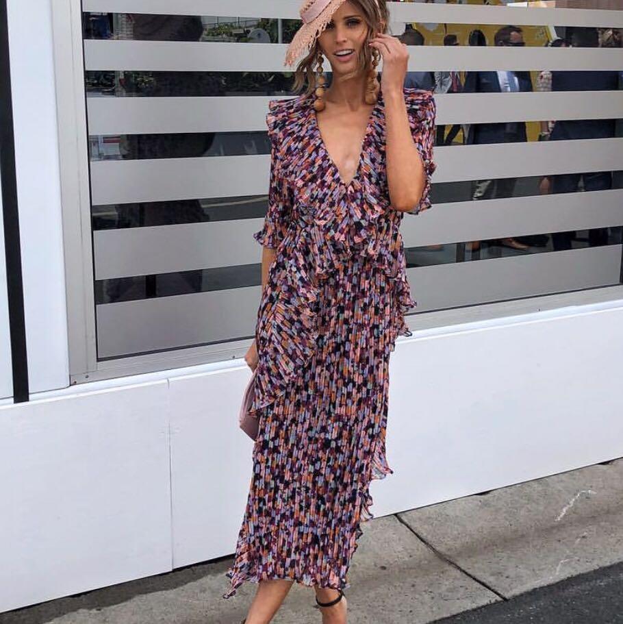 Australia Talulah Sweet Sugar Midi Dress Women s Fashion Dresses