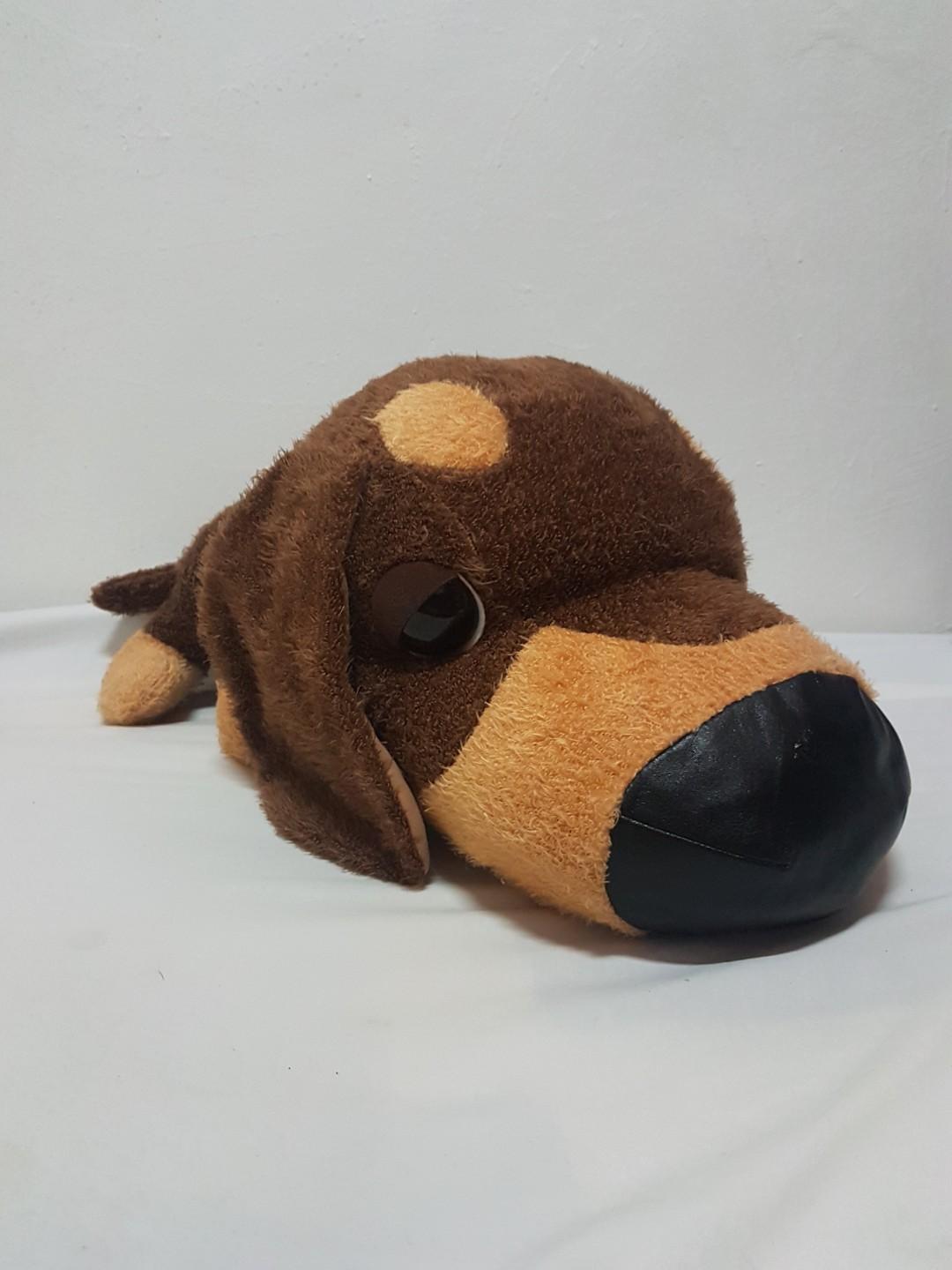 doberman soft toy