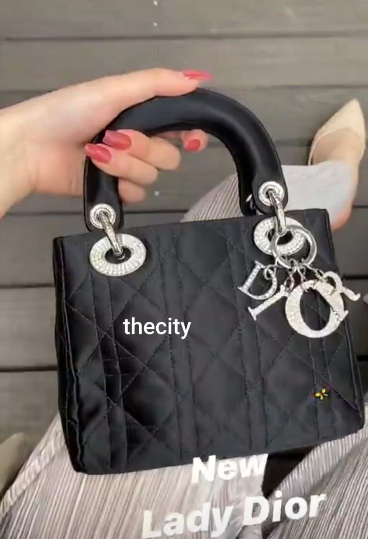 Lady dior satin bag top