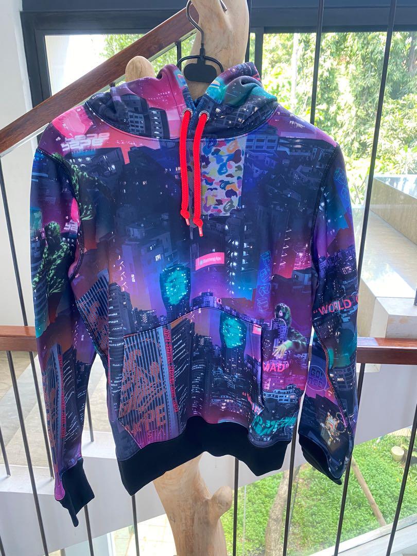 Bape neon best sale tokyo hoodie