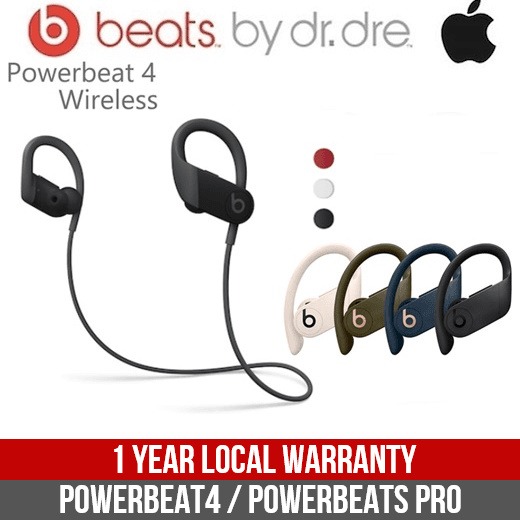 Beats By Dr Dre Powerbeats Pro Powerbeat4 Wireless Bluetooth Earbuds Brand New Local Warranty Electronics Audio On Carousell