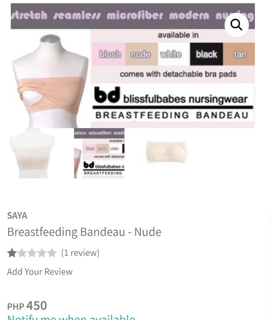 Saya Breastfeeding Bandeau Bras