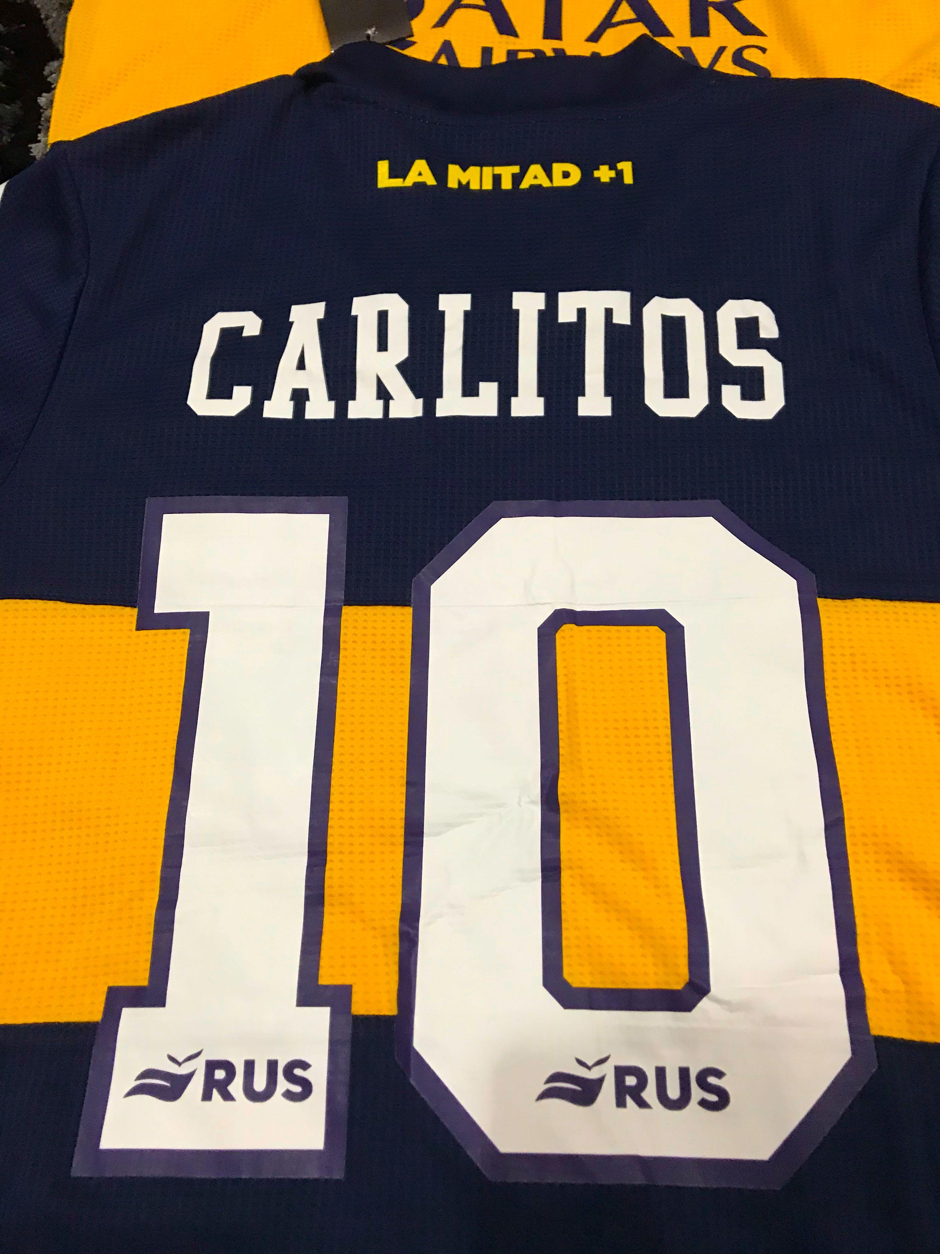Carlitos boca juniors jersey best sale