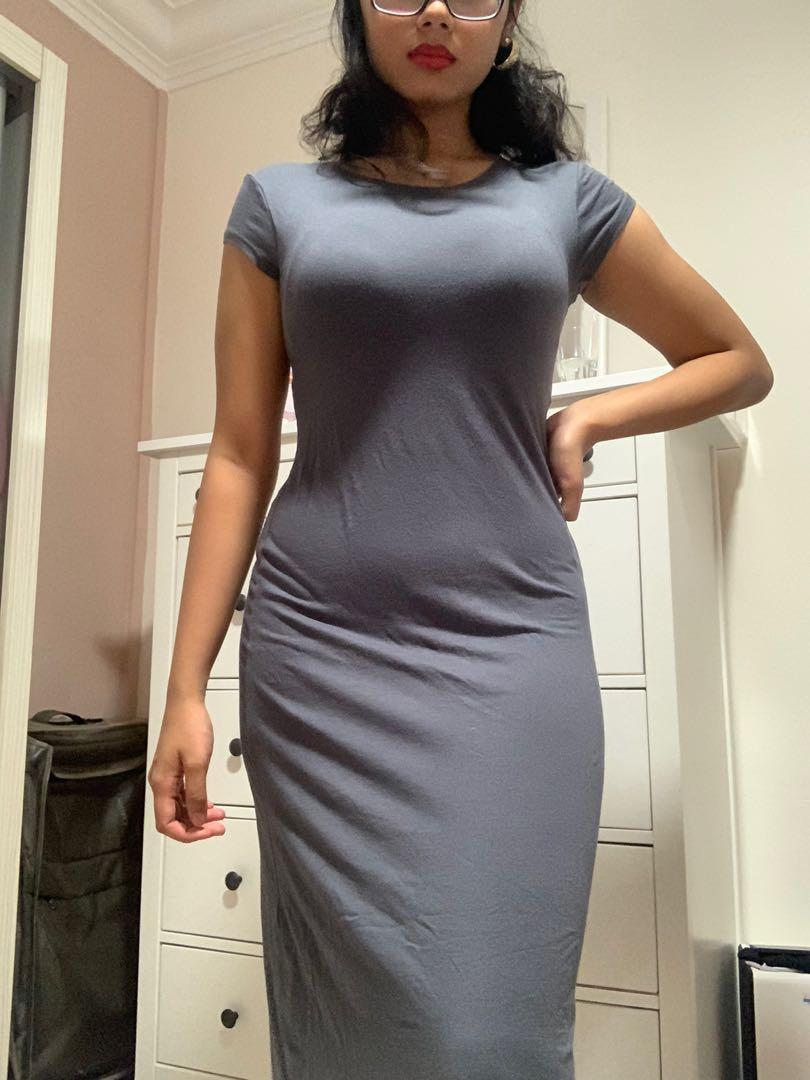 Bodycon Dress With Built In Bra