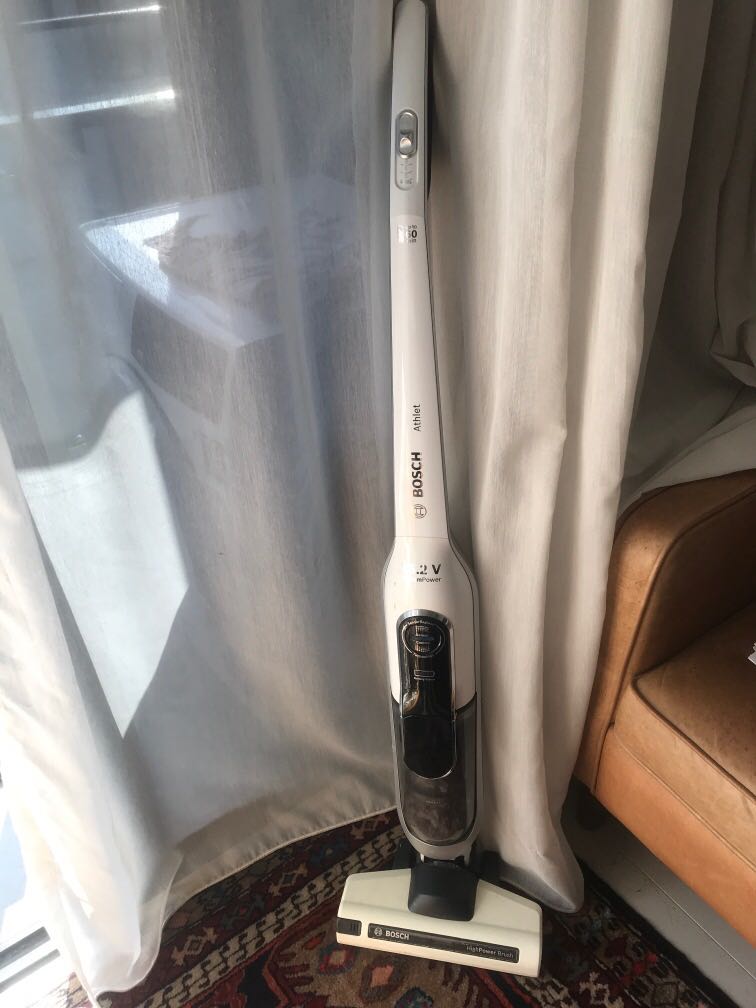 Bosch 25.2v Athlet Cordless Handstick Vacuum Cleaner White, TV & Home