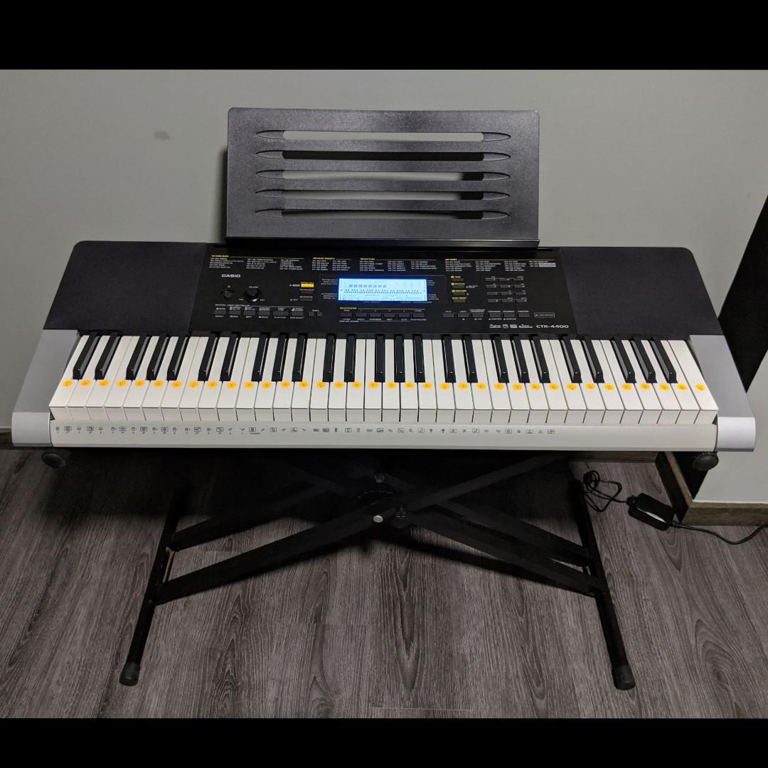 Casio CTK 4400 Digital Keyboard Free Delivery Hobbies Toys Music Media Musical Instruments on Carousell