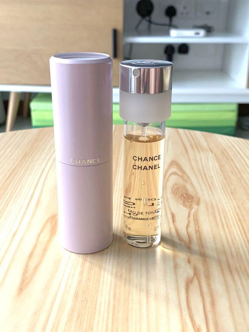 Chance Chanel travel perfume 20ml, Beauty & Personal Care, Fragrance &  Deodorants on Carousell
