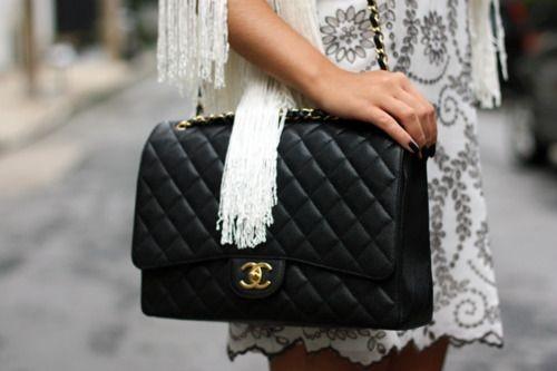 Chanel Classic Flap Bag Jumbo GHW