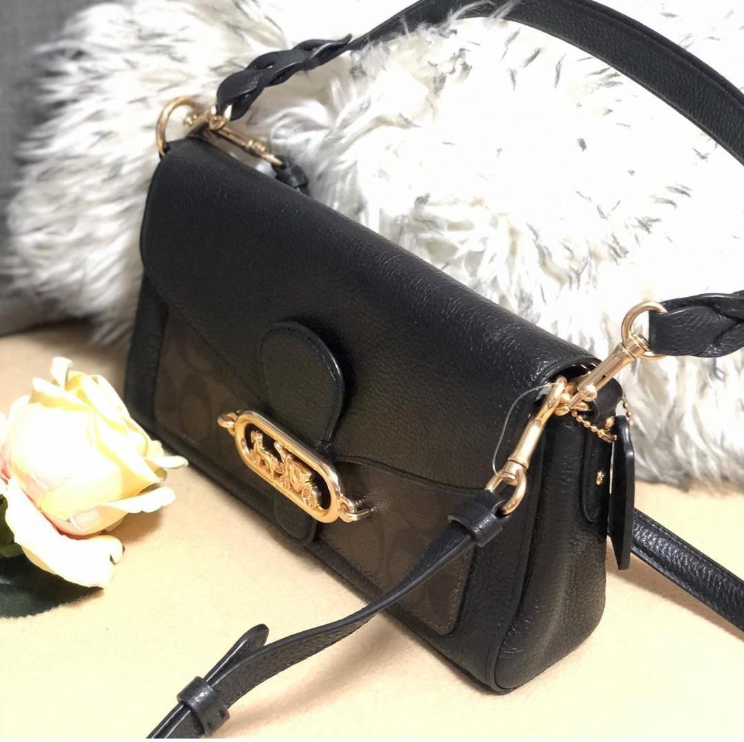 coach jade shoulder bolsa review