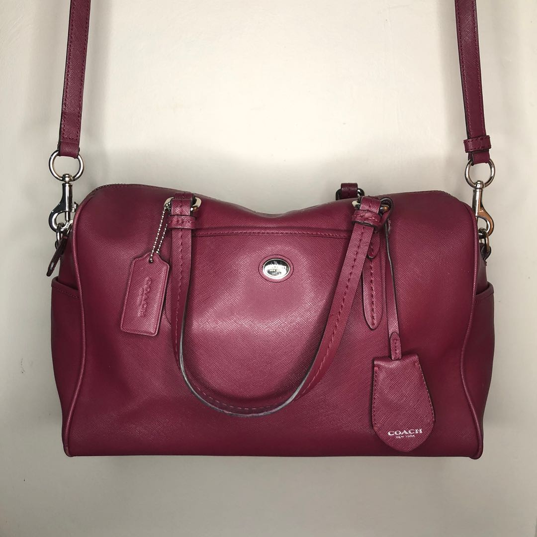 coach two way bag