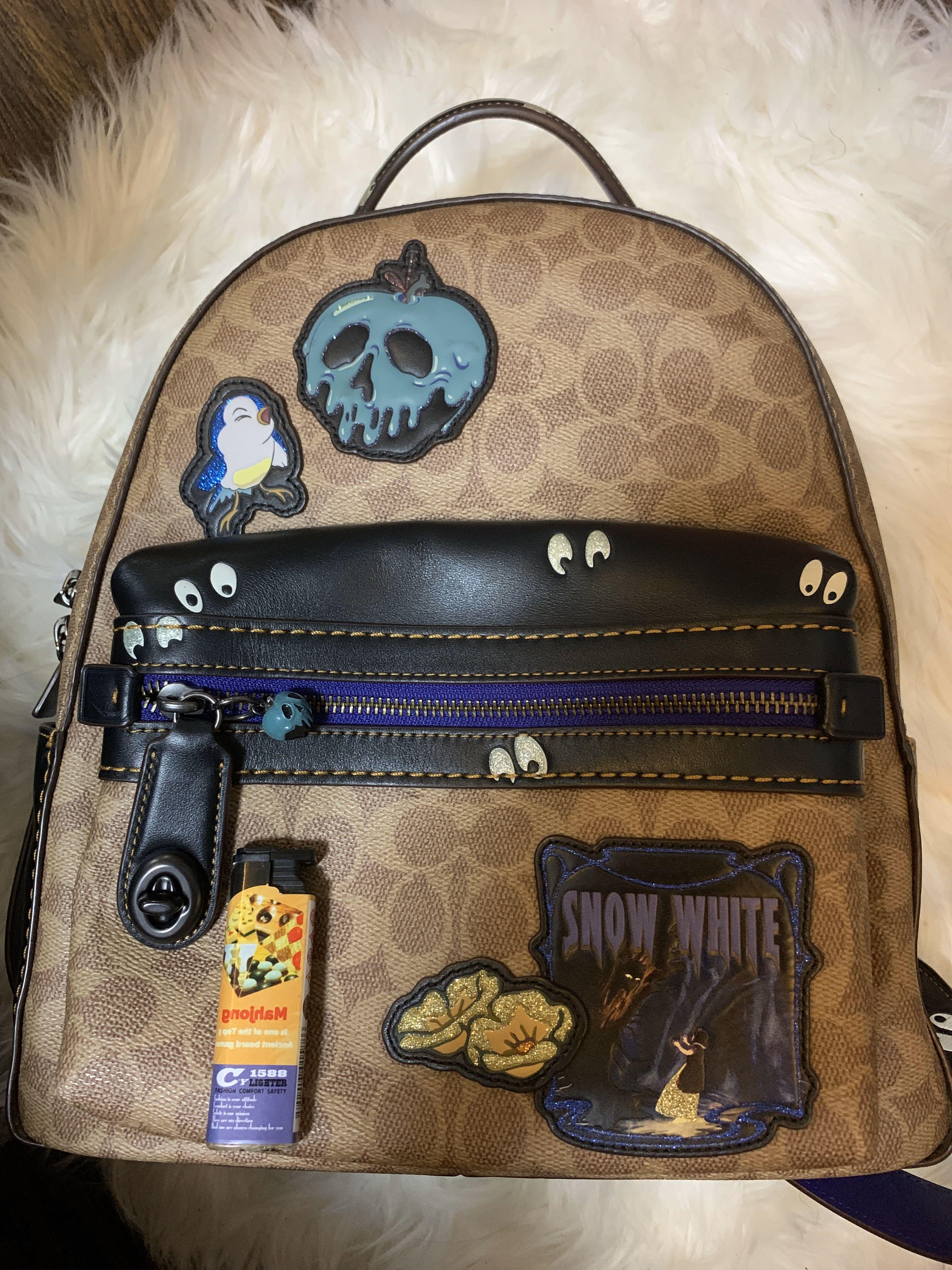 Snow white coach bag hot sale