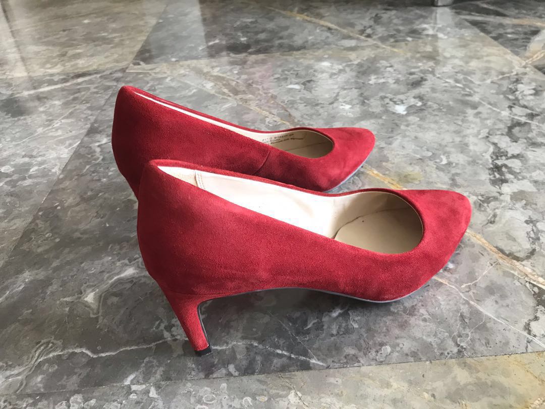 Cole Haan red high heels, Women's 