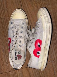 converse comme des garcons size 12