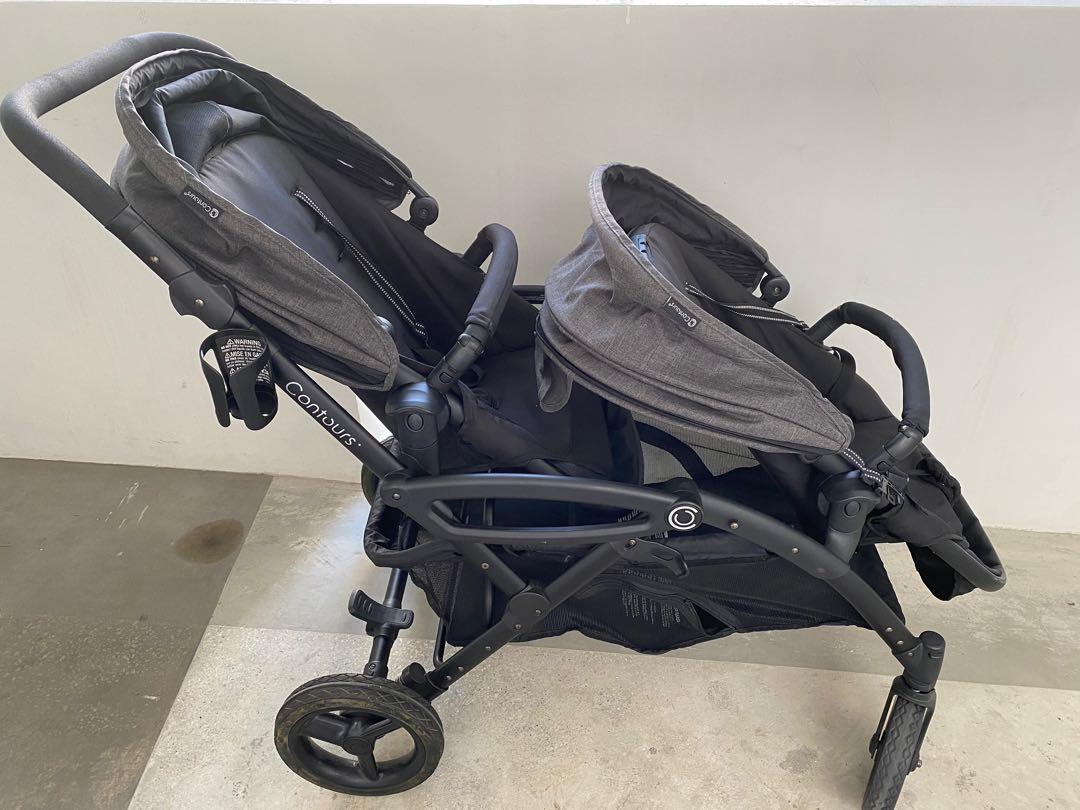 Contours Elite Double Stroller, Babies & Kids, Going Out, Strollers on ...