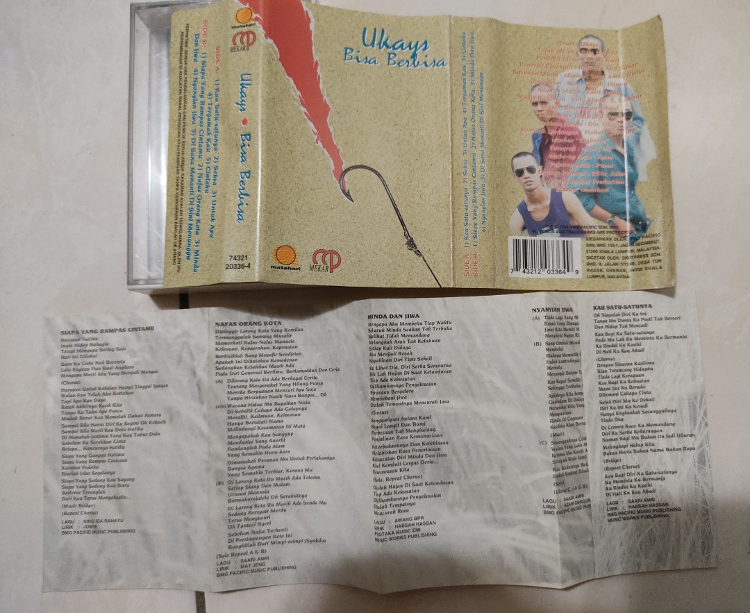 Cover Kaset Ukays Bisa Berbisa Music Media Cd S Dvd S Other Media On Carousell