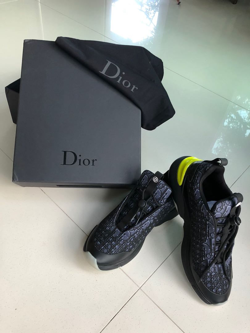 Dior Homme Oblique B24 Men s Sneakers Black Men s Fashion