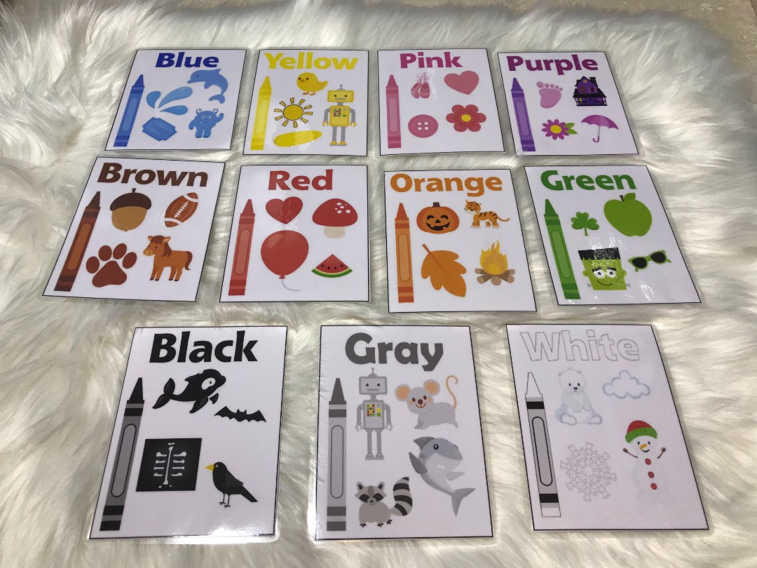 DIY Laminated Flashcards, Hobbies & Toys, Books & Magazines, Assessment
