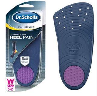 Dr. Scholl's Orthotics for Heel Pain Relief Foot Feet Support Insoles Women Size 5-12