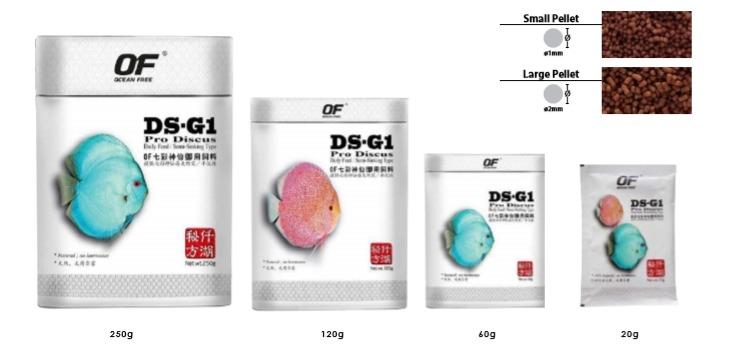 DS-G1 Pro Discus - OF® Pro Series - Premium Fish Feed - Singapore Brand ...