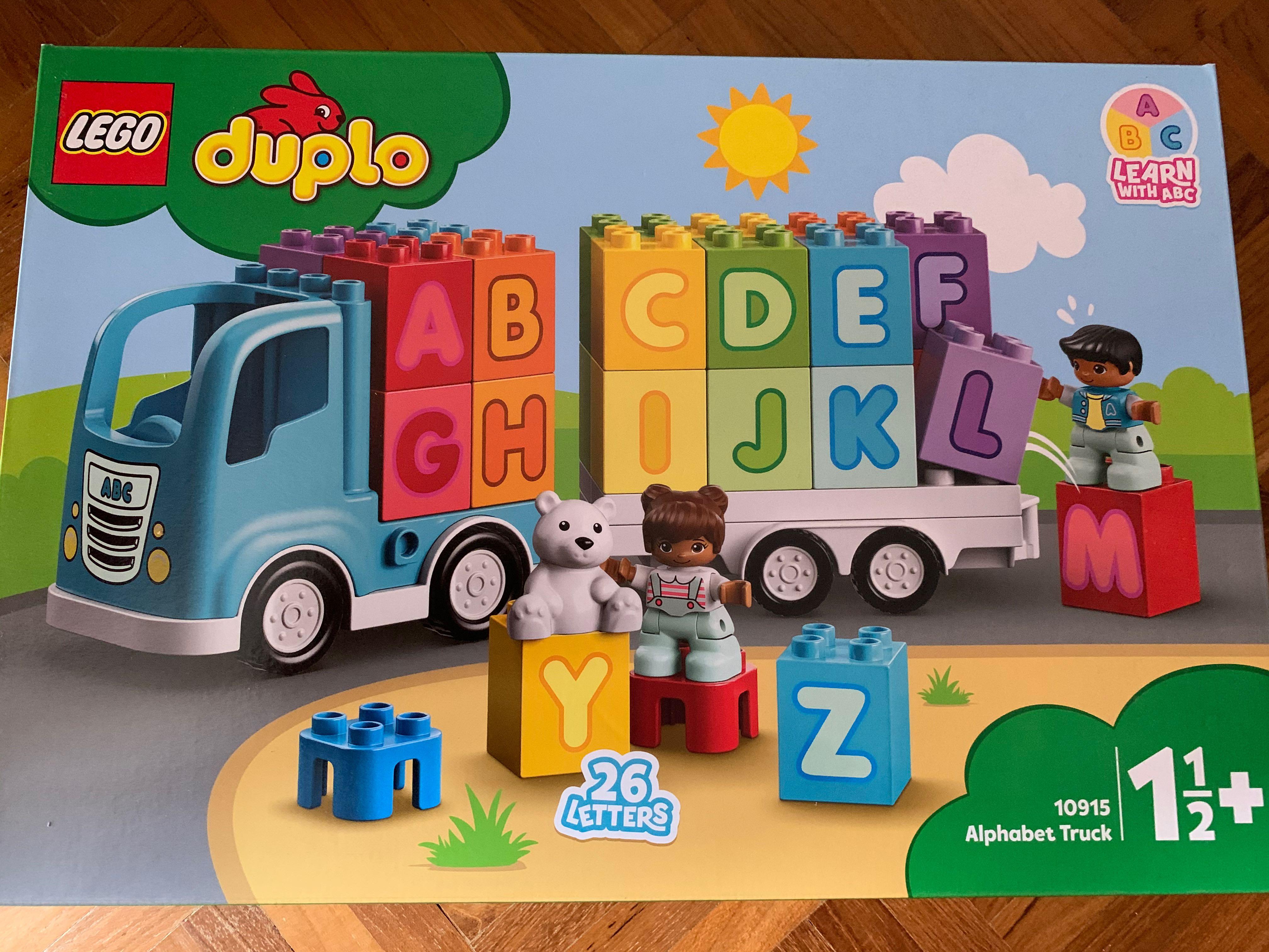 alphabet truck duplo