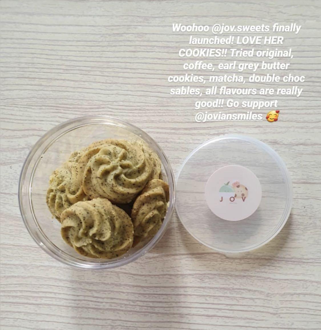 Eggless Butter Cookies, Food & Drinks, Baked Goods on Carousell