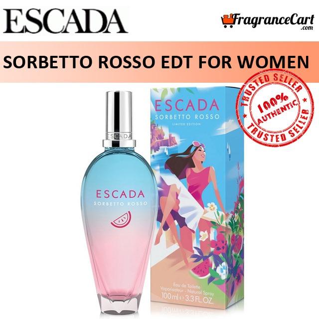 parfum escada sorbetto rosso