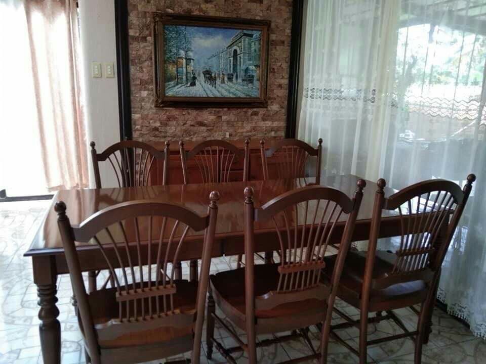 8 Seater Ethan Allen Dining Set Home Furniture Furniture Fixtures Tables Chairs On Carousell