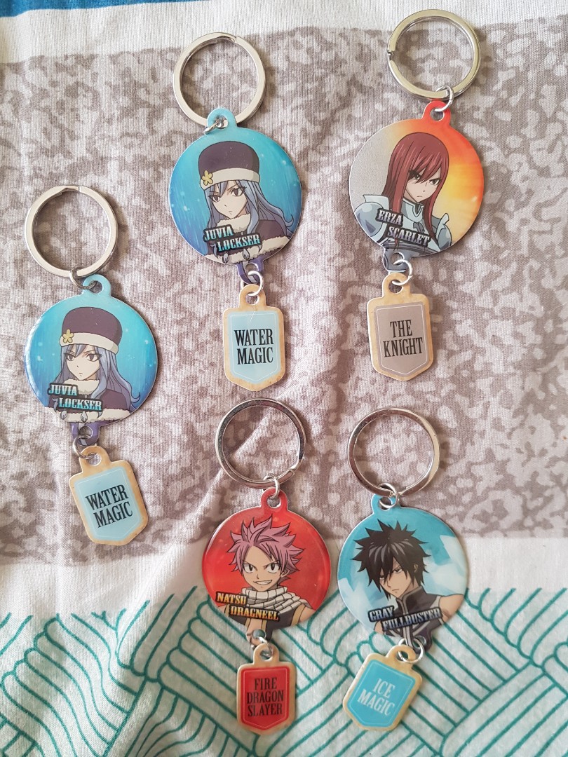 Fairytail Anime Keychains Toys Games Others On Carousell
