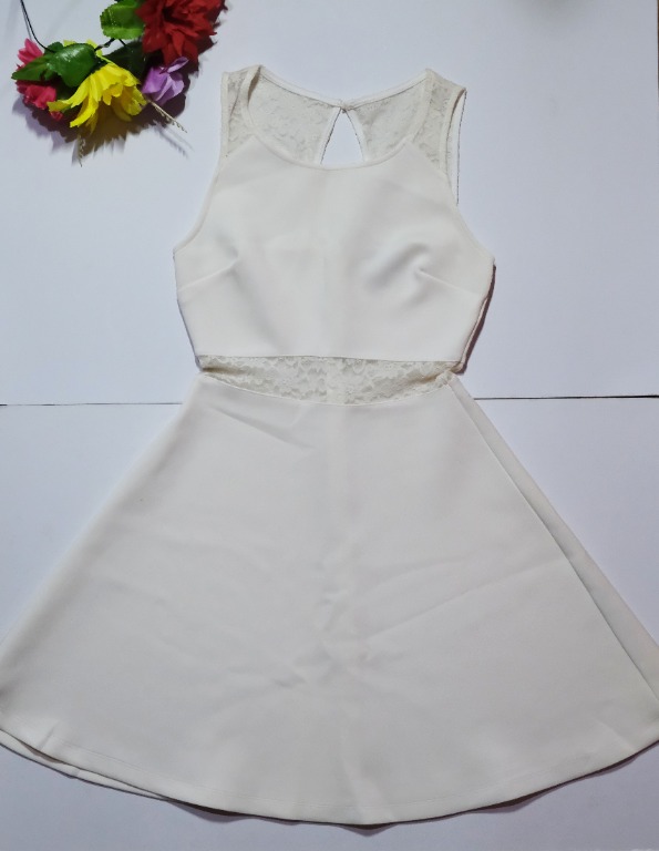 Forever 21 Off White Dress Women S Fashion Clothes Dresses Skirts On Carousell