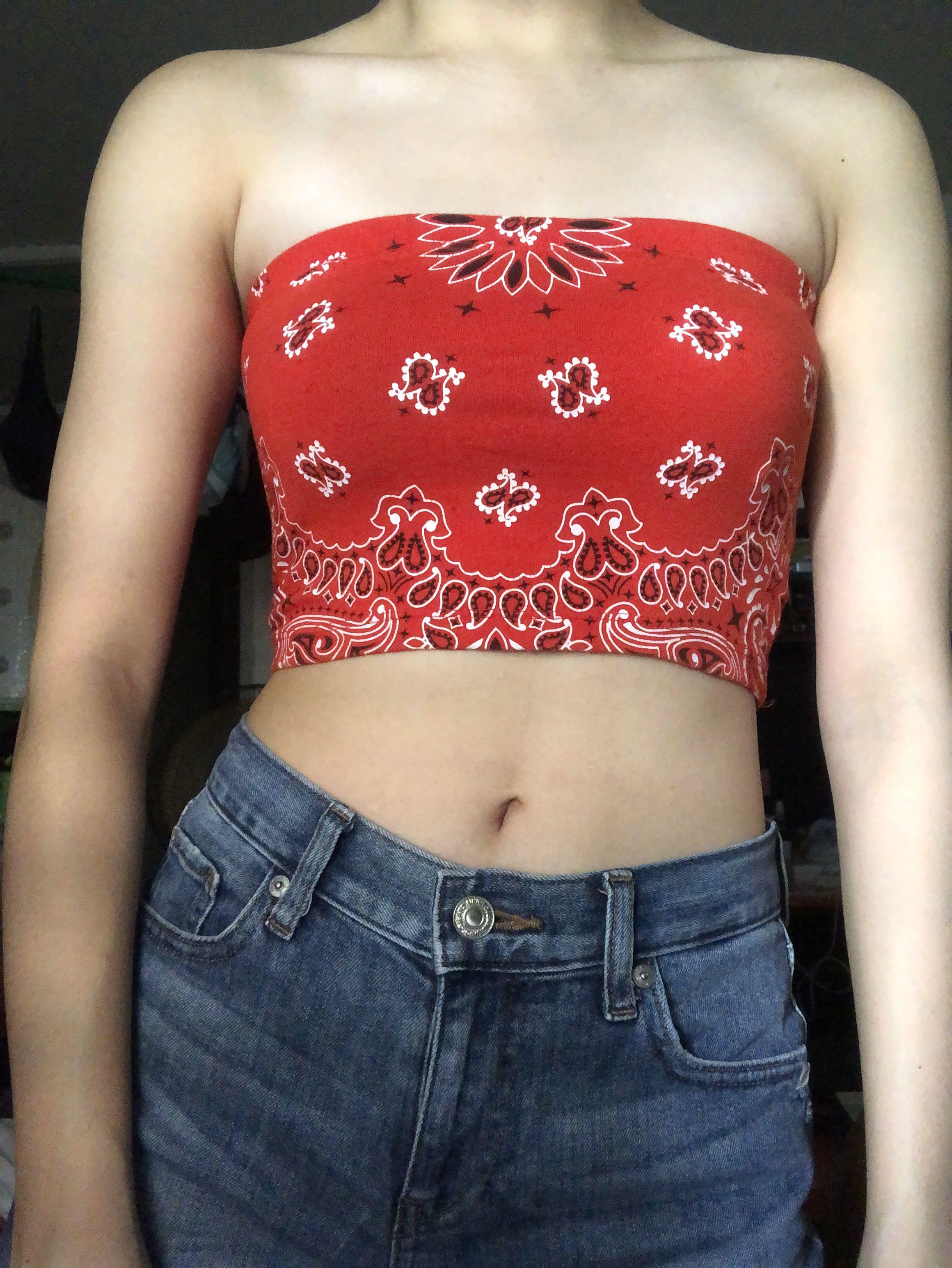 Forever 21 clearance red tube top